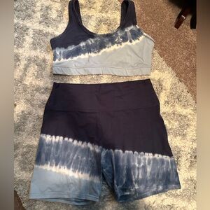 Aerie offline biker short set